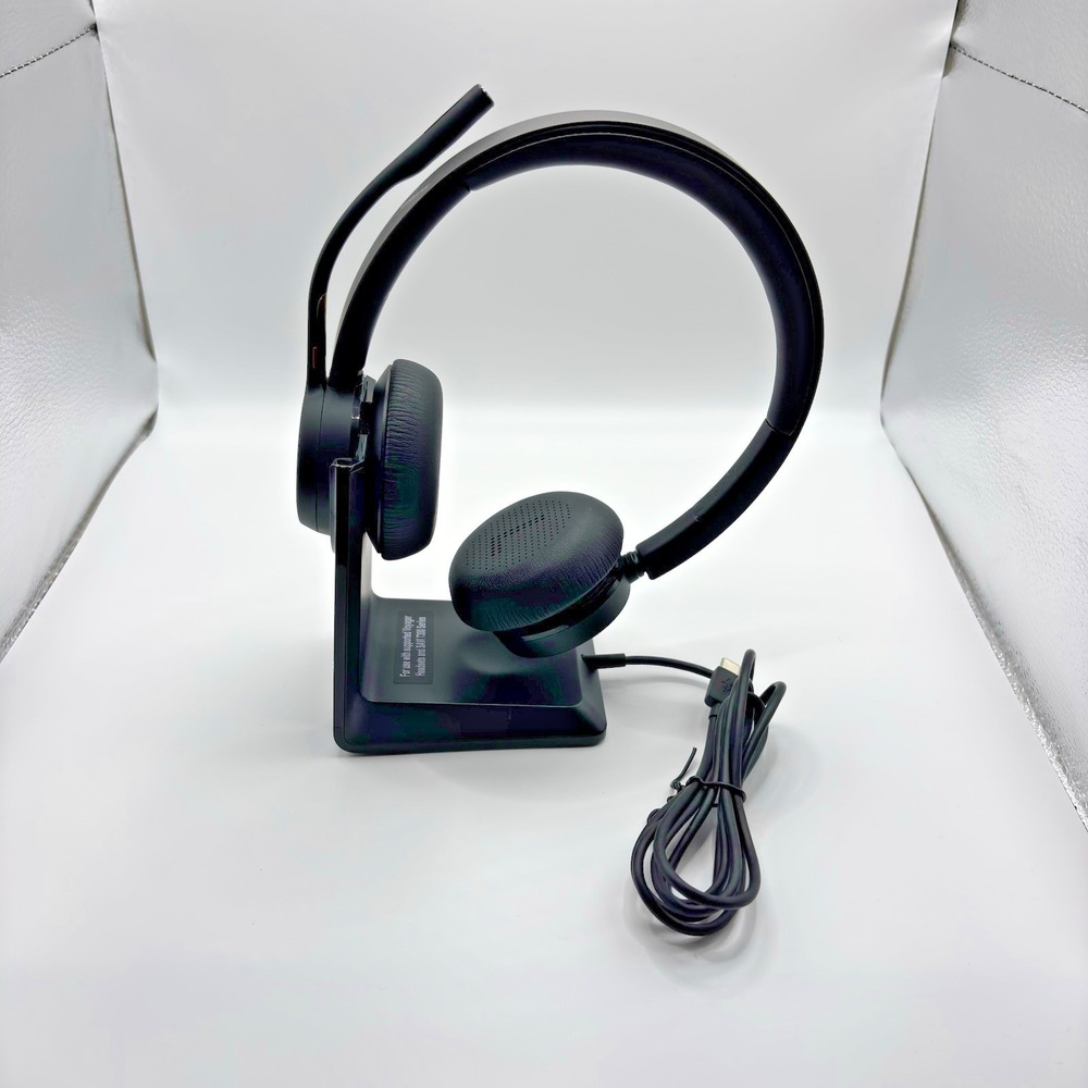 Poly Voyager 4320 UC Wireless USB-C Headset w/ Charging Stand MS Teams 77Z32AA
